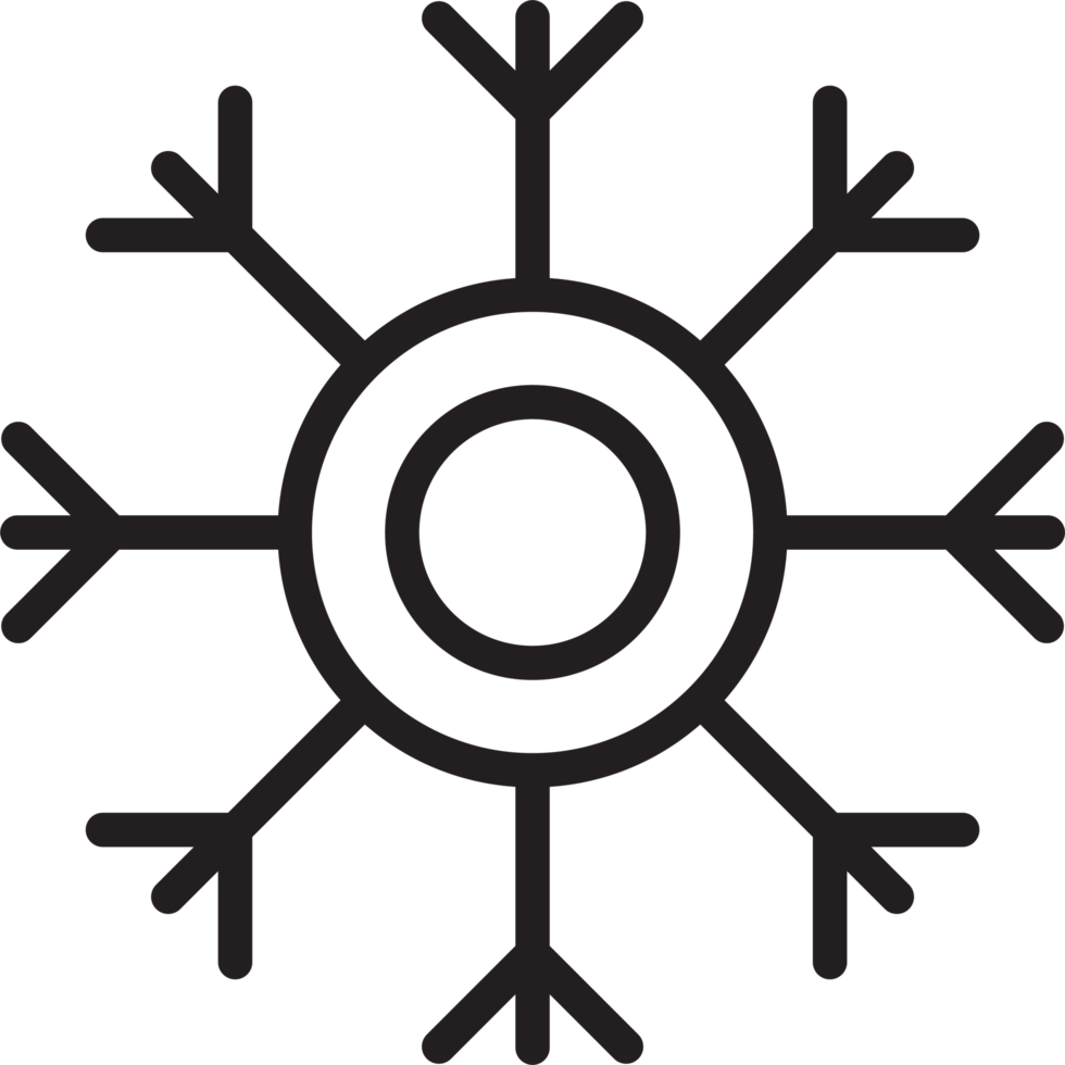 Snowflake icon clip art png