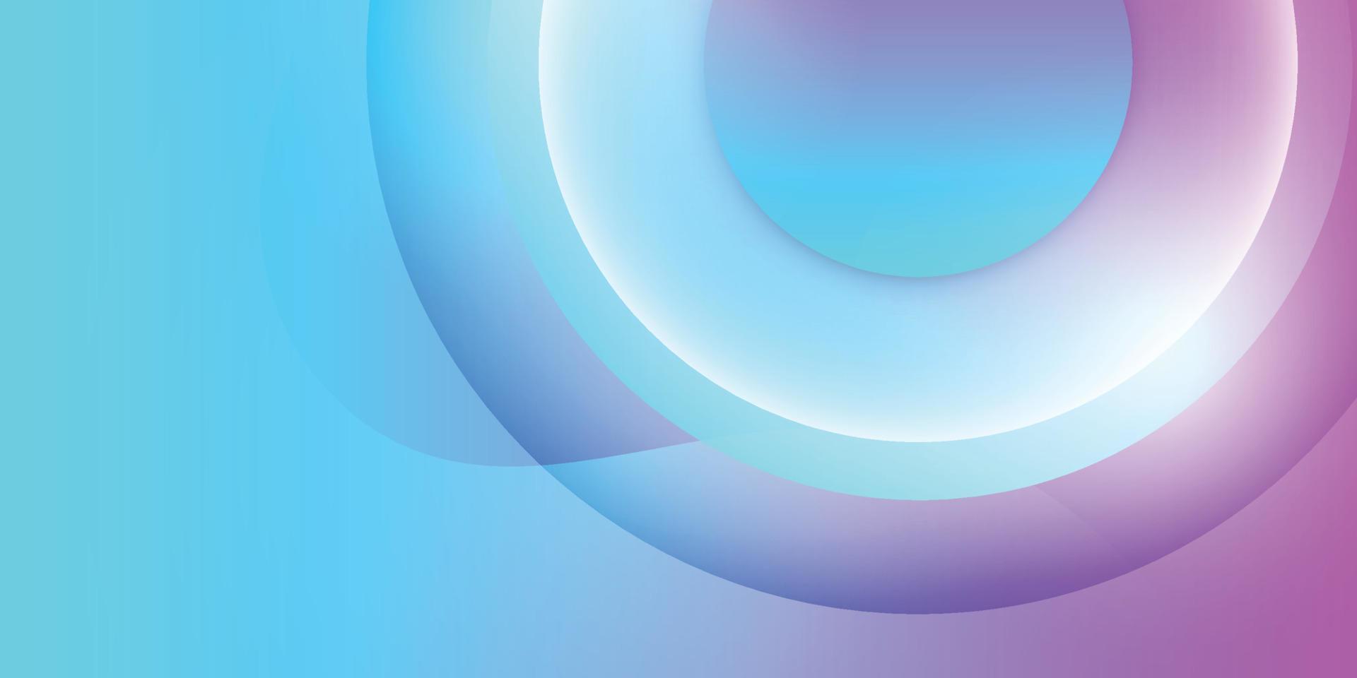 Pink and blue gradient template background. vector