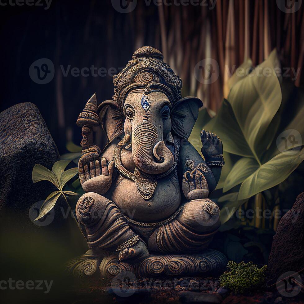 Ganesh God image statue of God photo