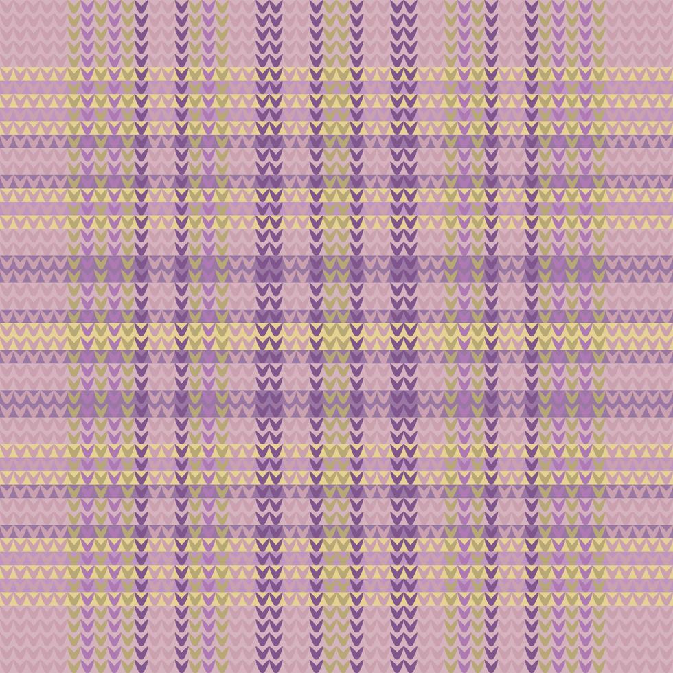 Tartan Plaid With Vintage Color Pattern. vector