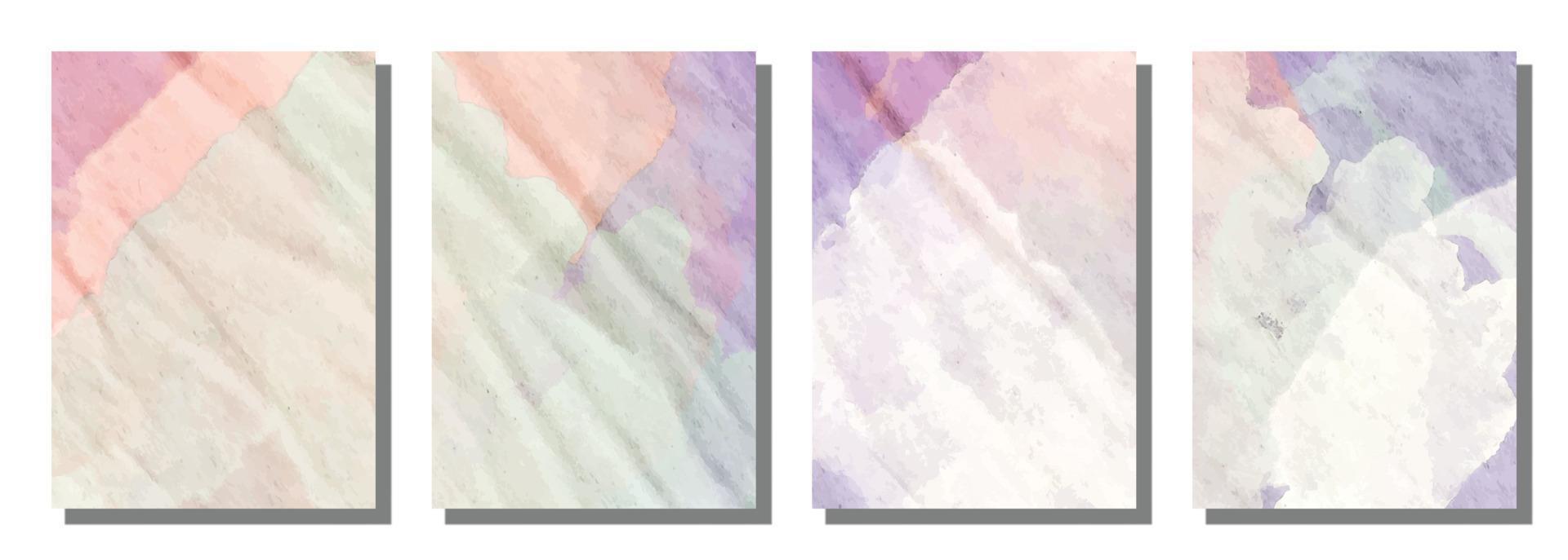 Abstract watercolor brush background. vector