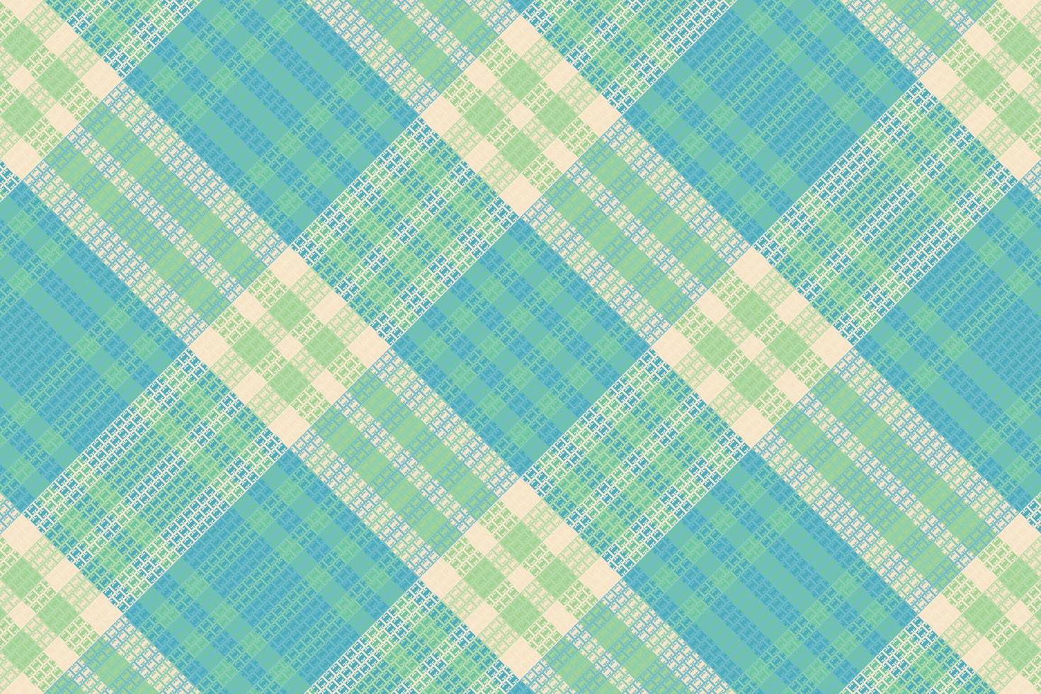 Tartan Plaid With Vintage Color Pattern. vector