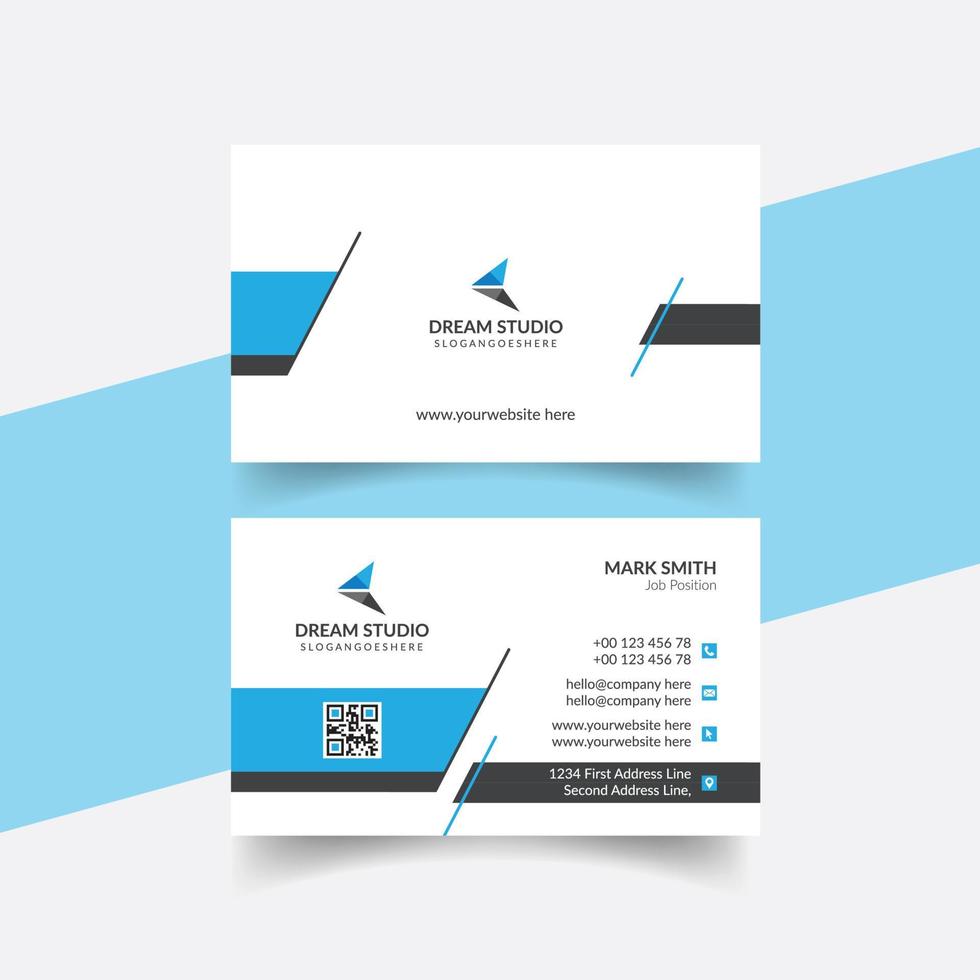 Corporate Business Card vector