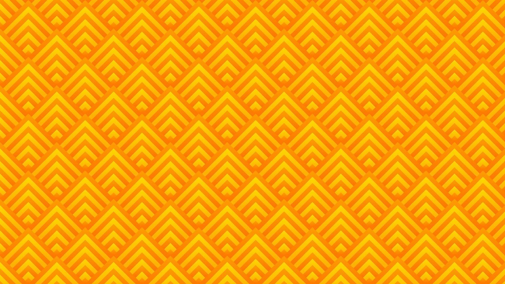 Pattern of 3d optical illusion shape. Pattern of illusion square. Vector illustration of 3d orange rhombus block. Geometric illusive for design graphic, background, wallpaper, layout or art