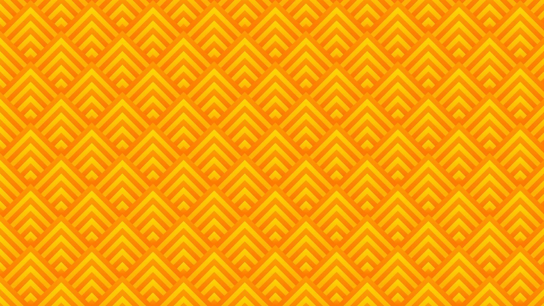 Pattern of 3d optical illusion shape. Pattern of illusion square. Vector illustration of 3d orange rhombus block. Geometric illusive for design graphic, background, wallpaper, layout or art