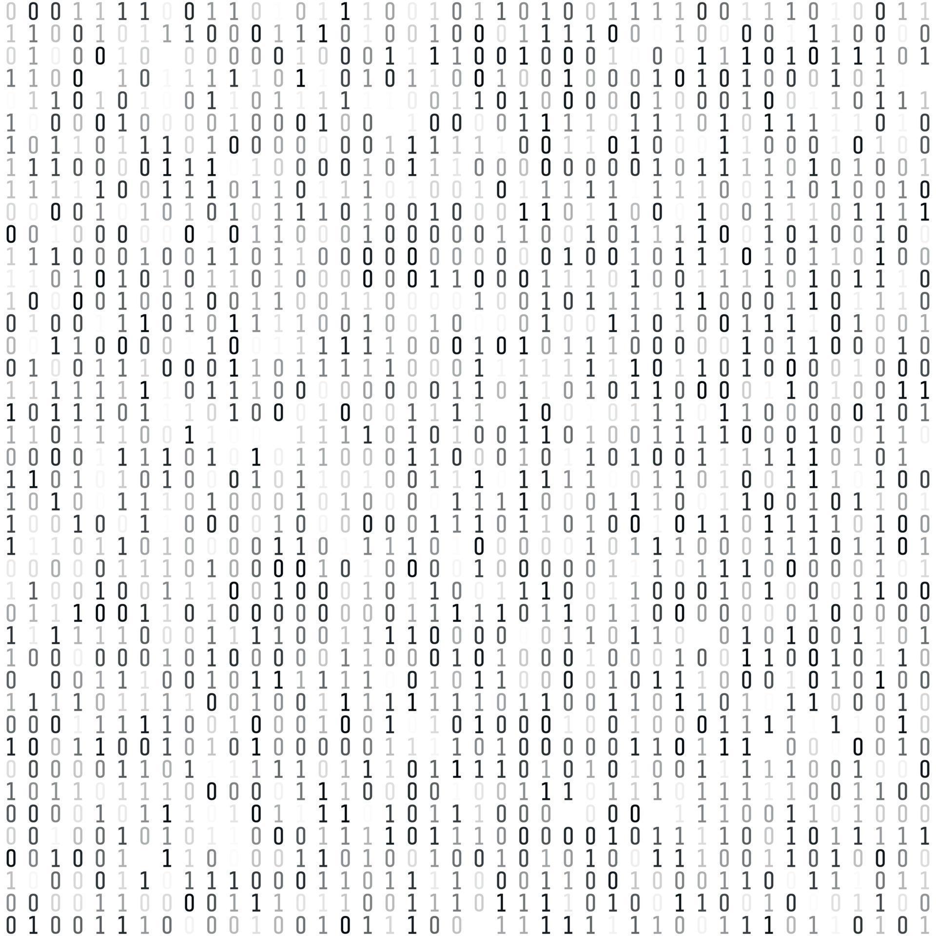 Binary coding - wallpaper. Computer digital information. Encryption and ...