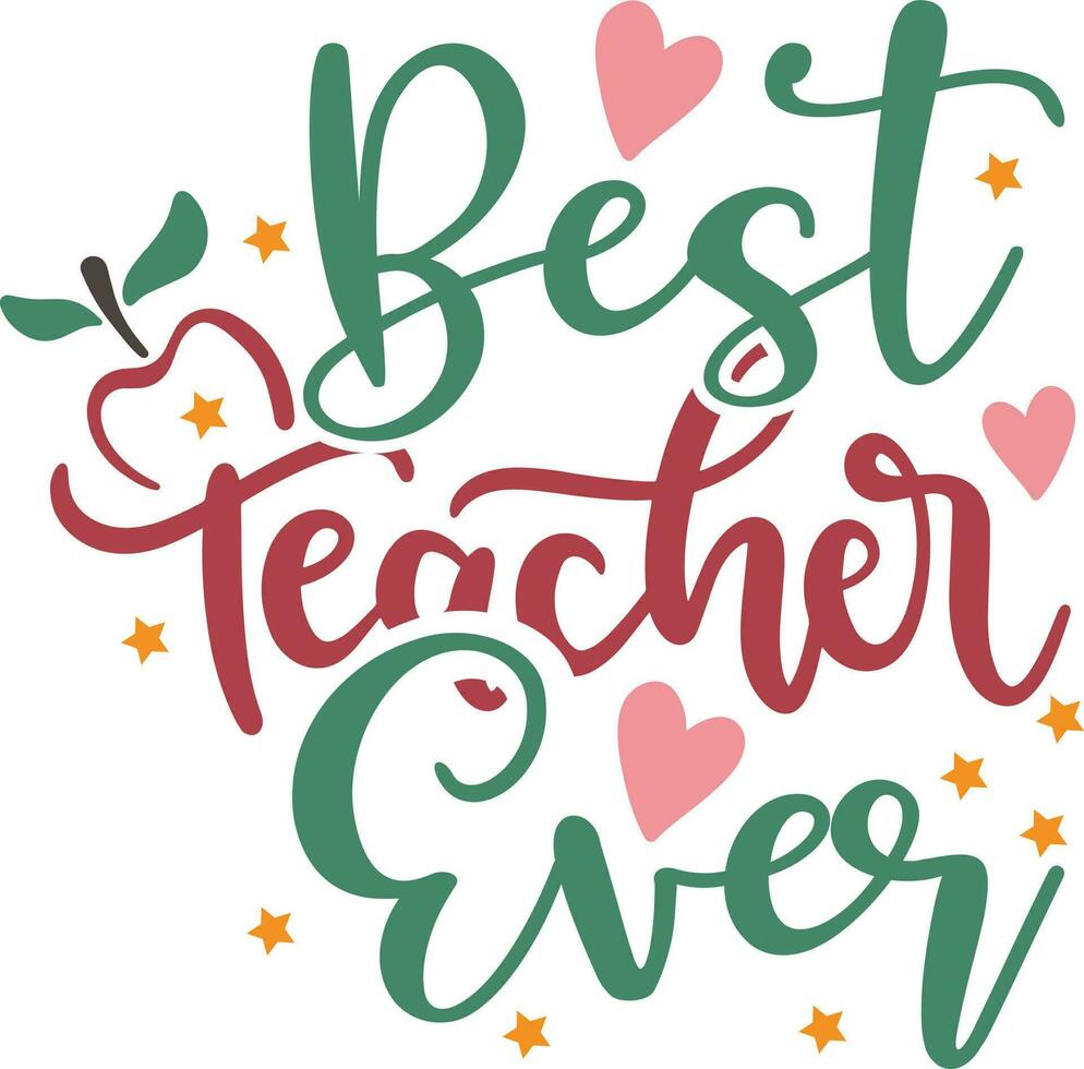 Teacher Svg Design vector