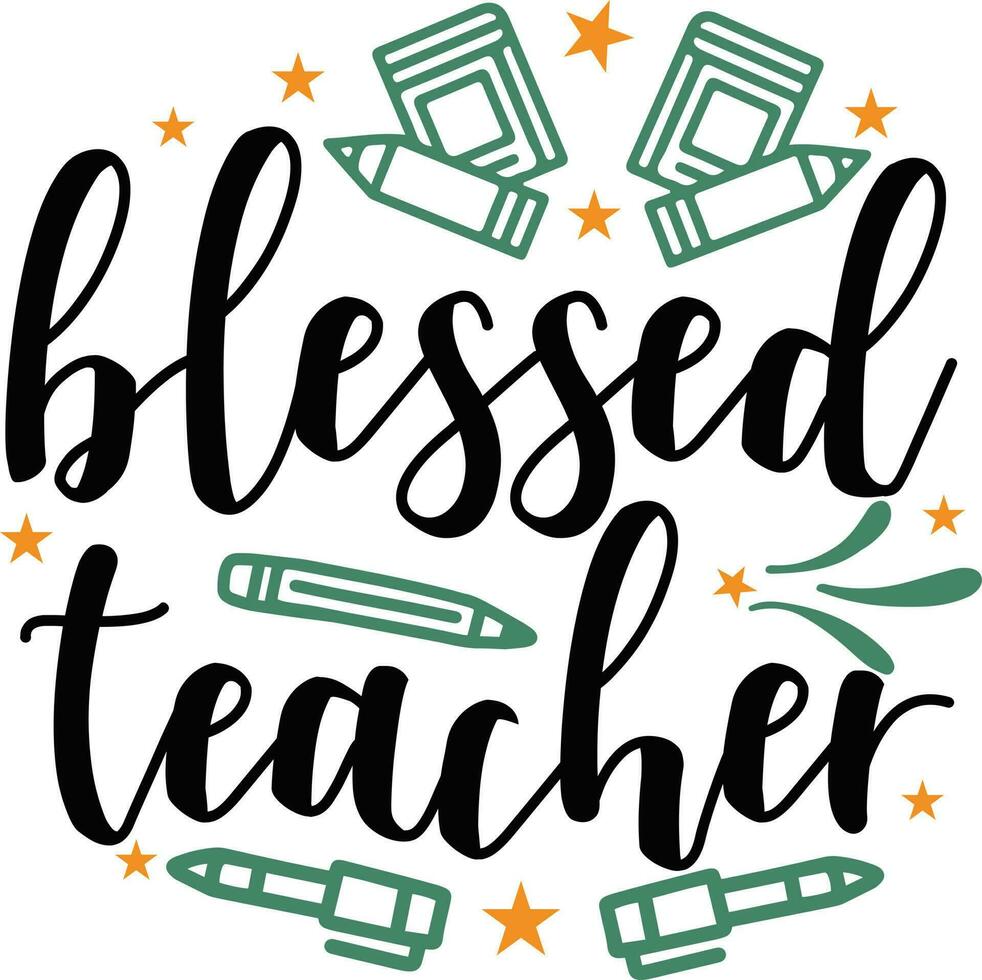 Teacher Svg Design vector