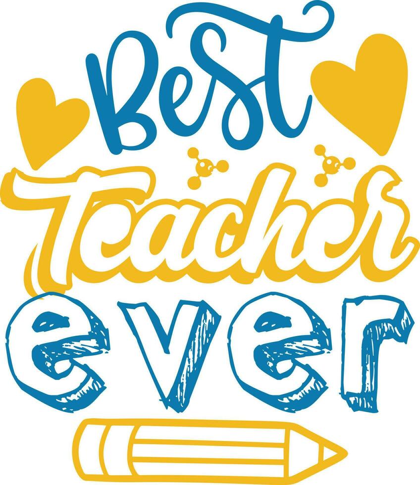 Teacher Svg Design vector