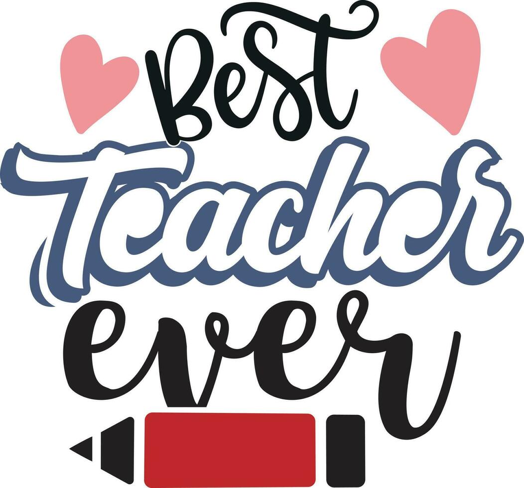 Teacher Svg Design vector