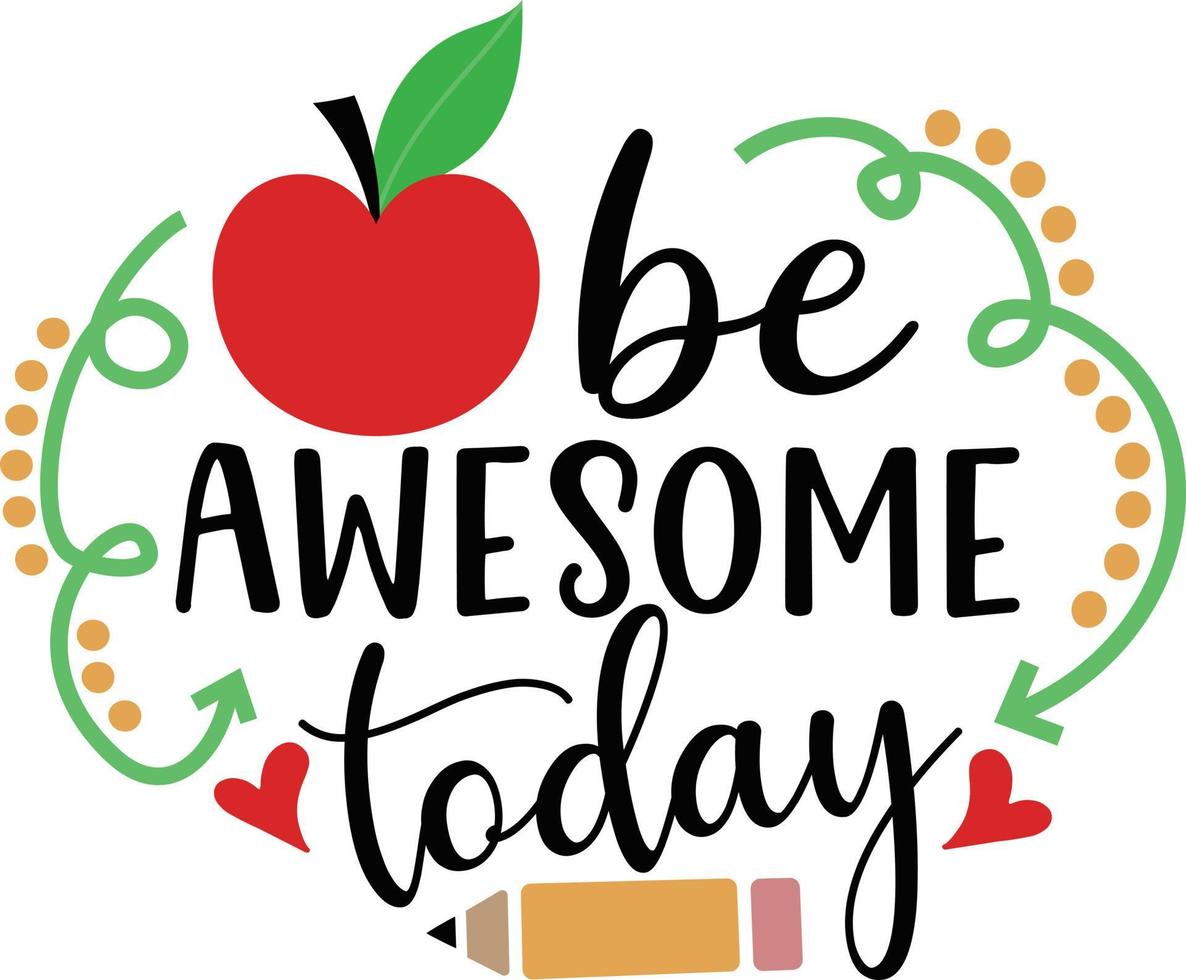 Teacher Svg Design vector