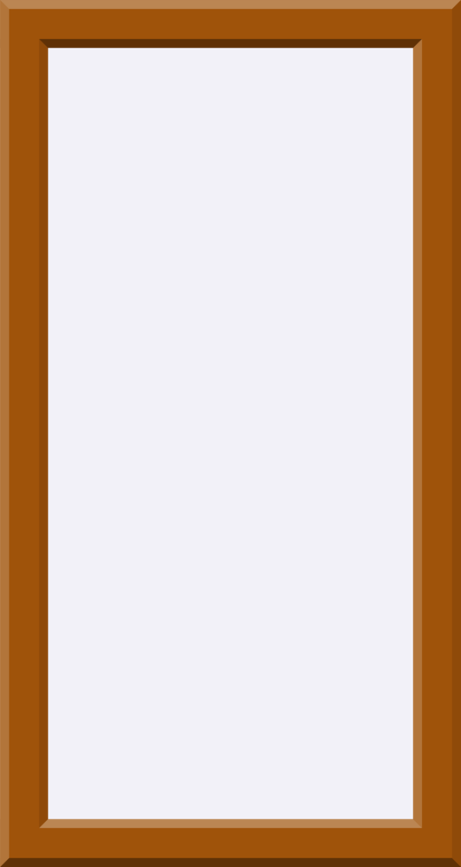 Wooden picture frame png