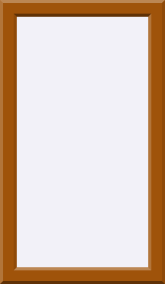 Wooden picture frame png