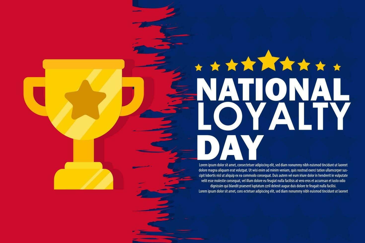 Loyalty Day is observed on May 1 in the United States. It is a day set of the heritage of American freedom vector