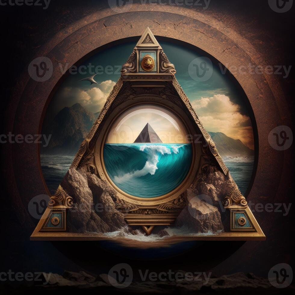 pyramids design image illustration image photo