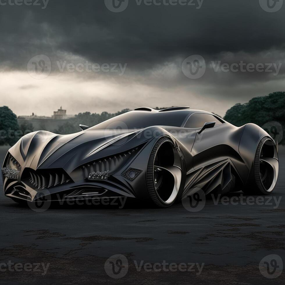 concept Car inspired by chevrolet corvette image photo
