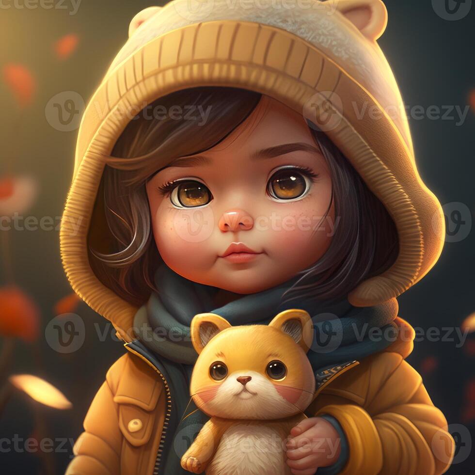 cute girl masterpiece UHD best quality high resolution image generative ...