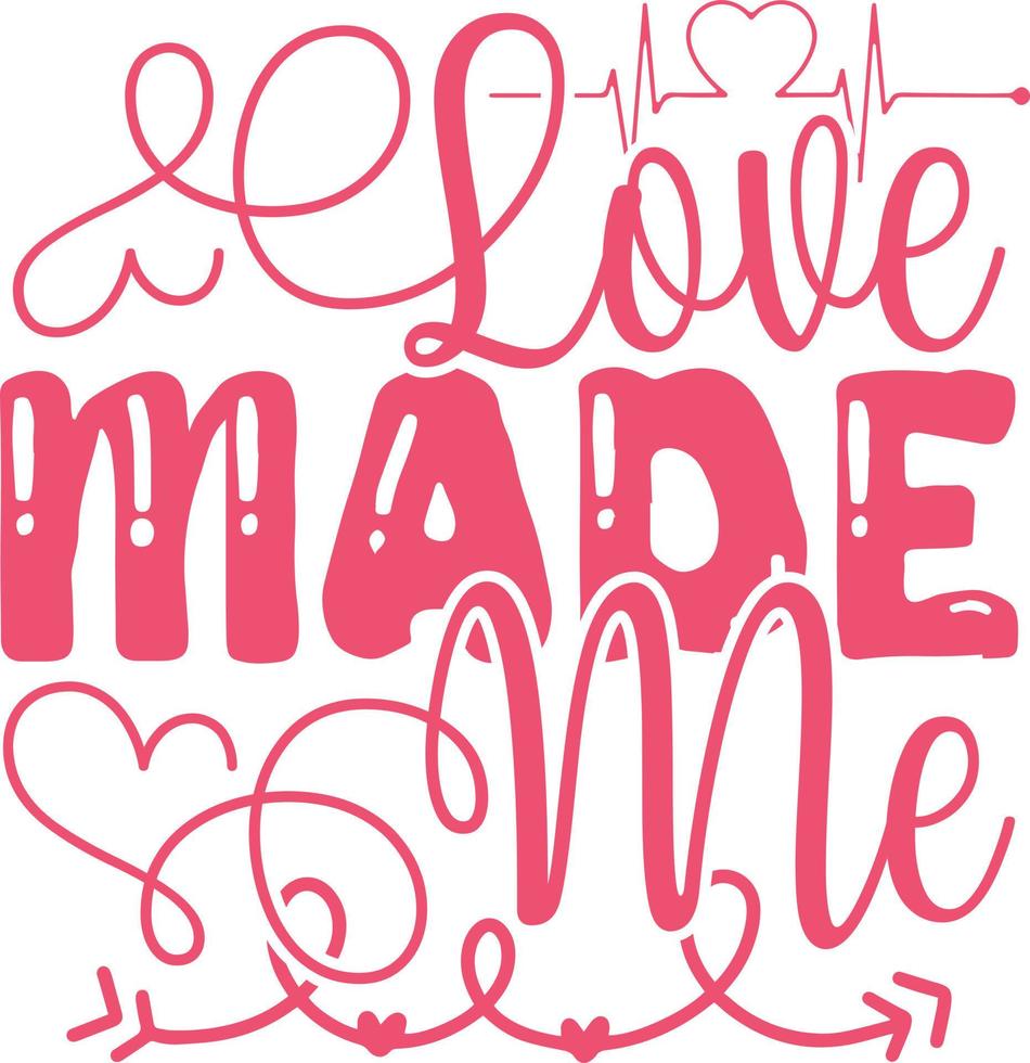 Valentaines svg Design vector