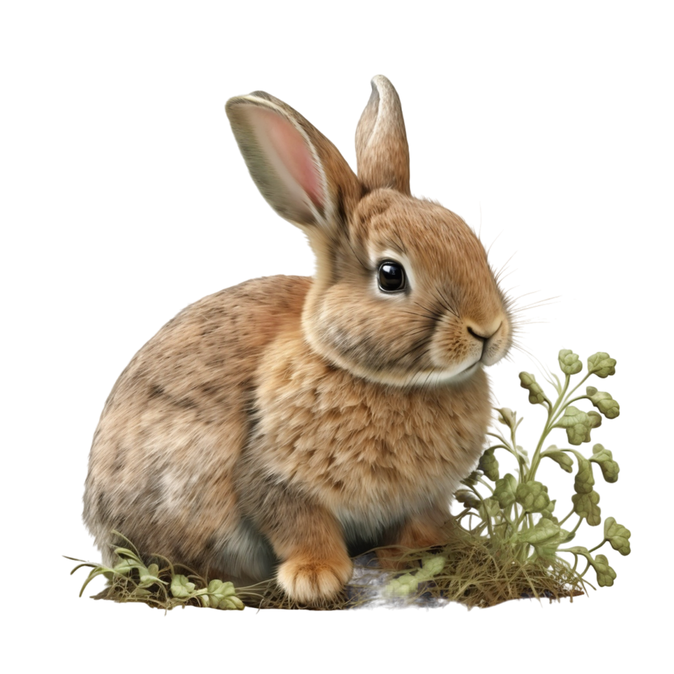 Ester Rabit with transparent background png