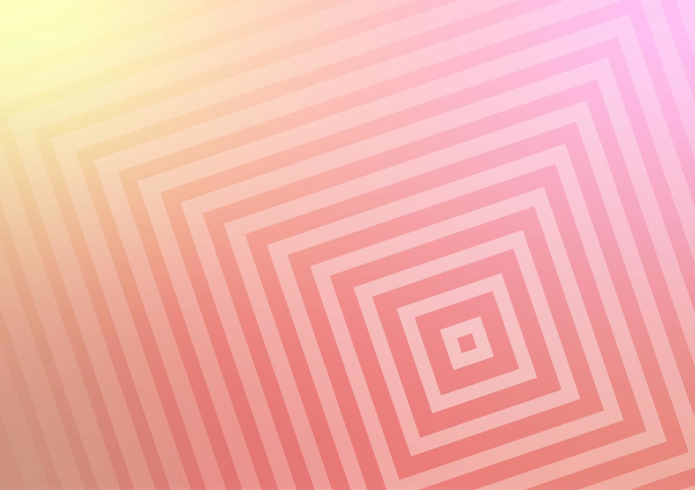 Abstract square gradient geometric line pastel vivid background vector