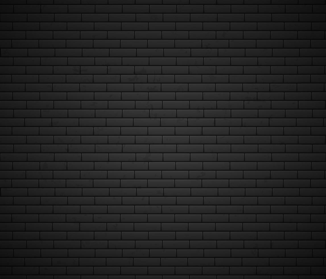 Empty Brick Wall Surface. Old Grey Brick Wall Background. Urban Wall Texture. Vector Illustration