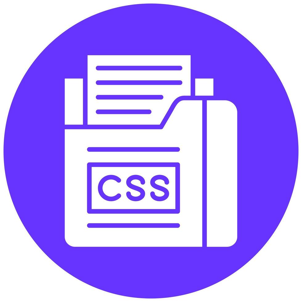 Vector Design Css File Vector Icon Style