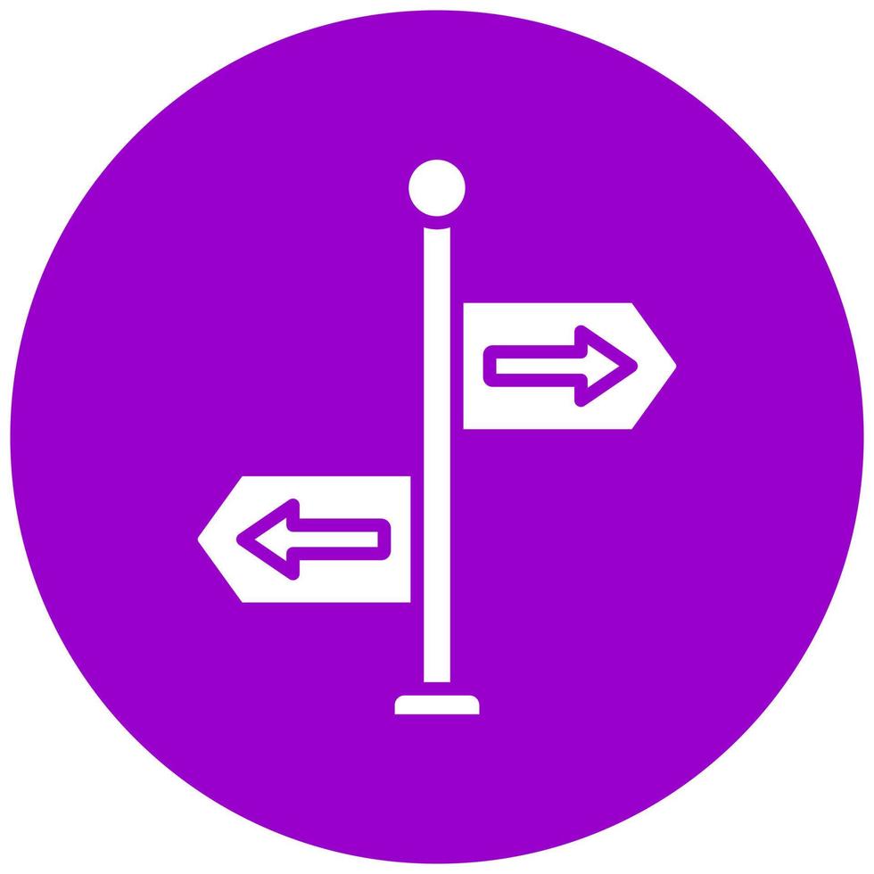 Vector Design Directions Vector Icon Style