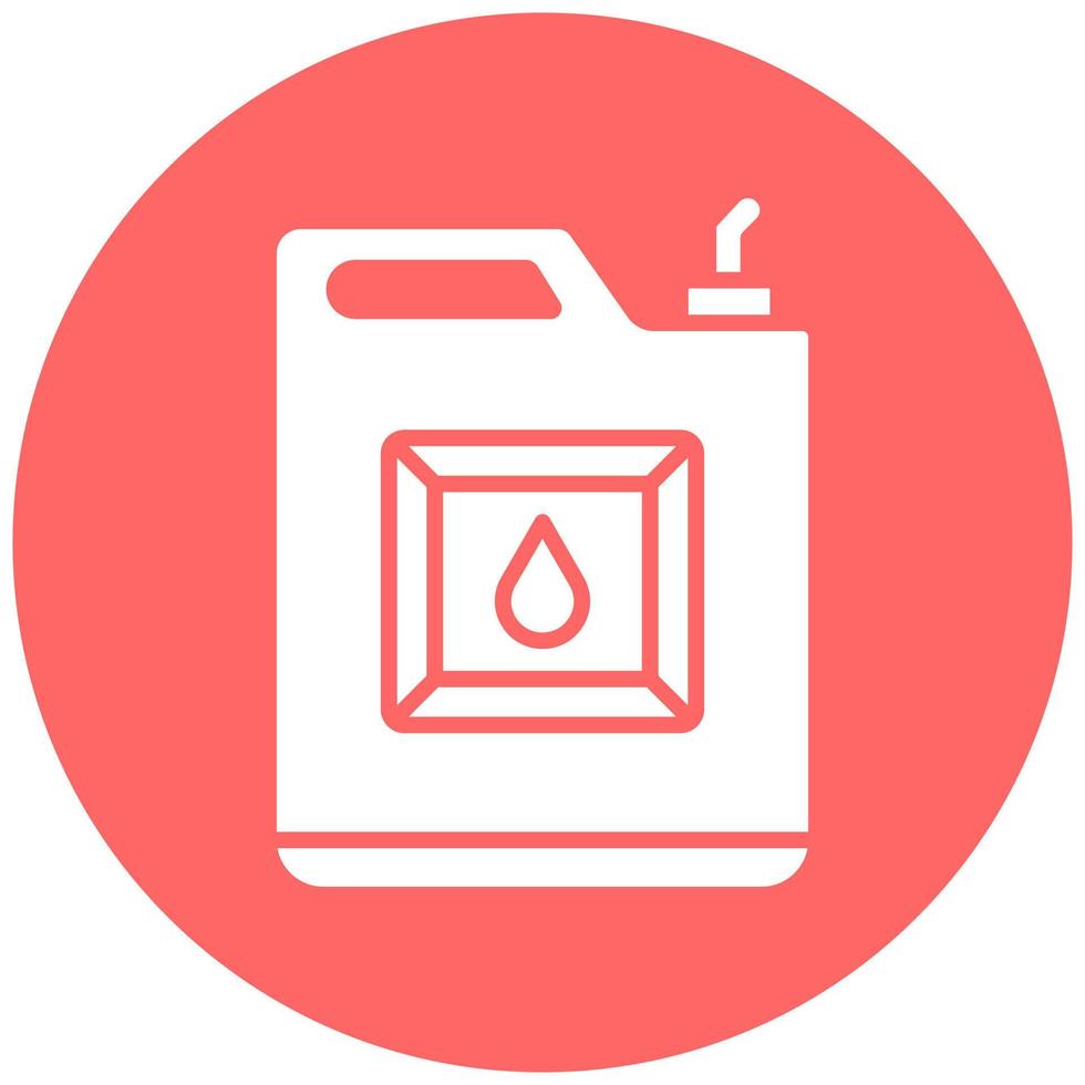 Vector Design Gasoline Vector Icon Style