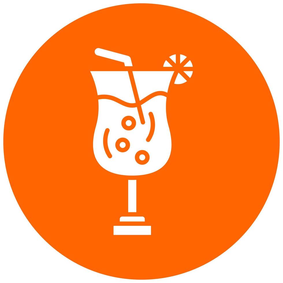 Vector Design Cocktail Vector Icon Style