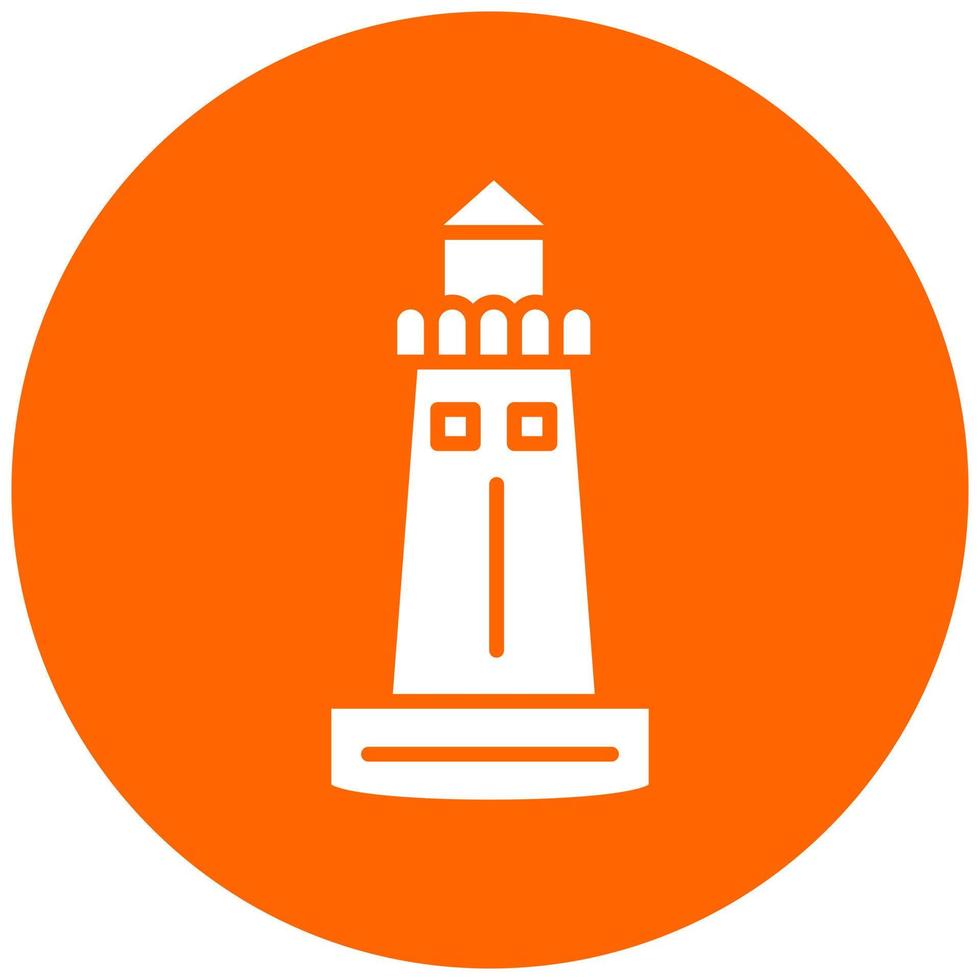 Vector Design Lighthouse Vector Icon Style