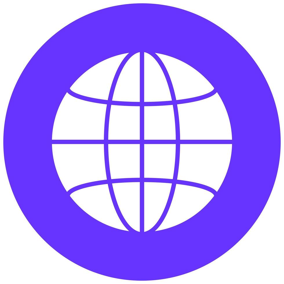 Vector Design Globe Vector Icon Style
