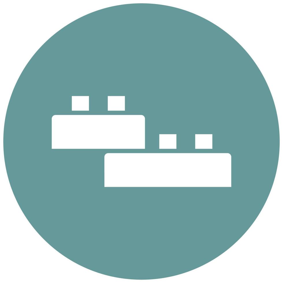 Vector Design Blocks Vector Icon Style