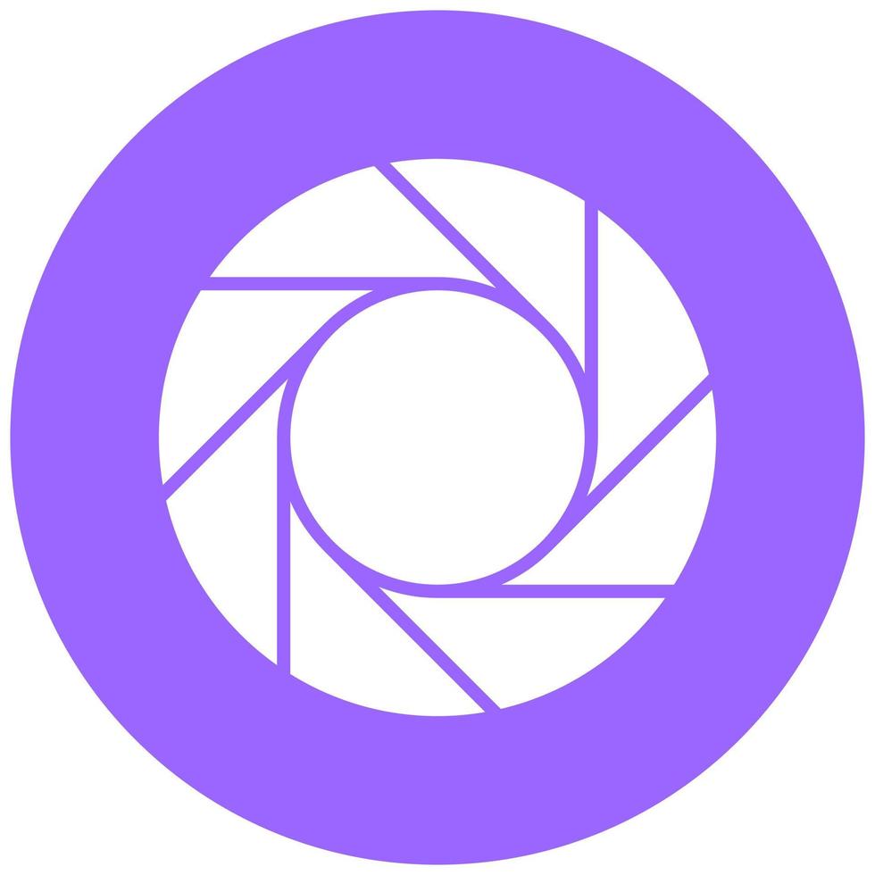 Vector Design Diaphragm Vector Icon Style