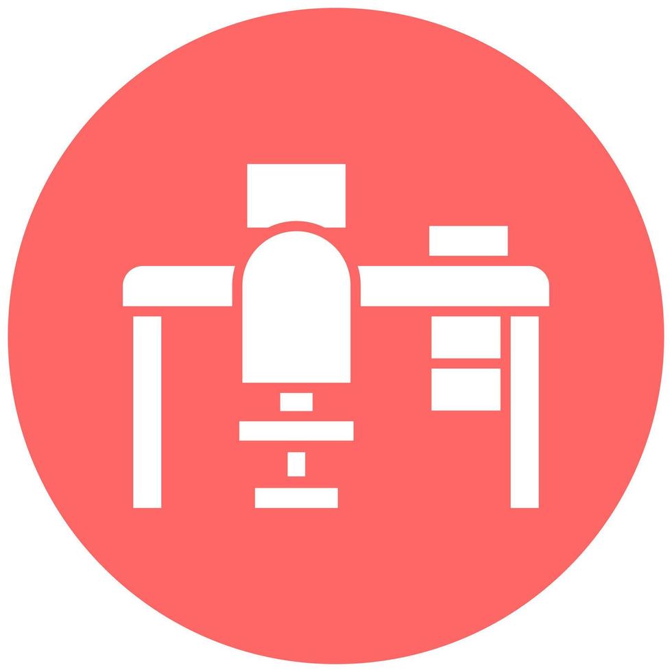 Vector Design Workplace Vector Icon Style