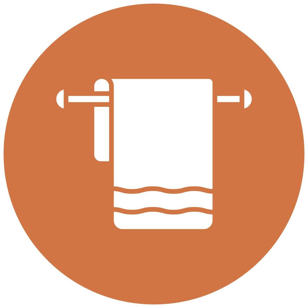 Vector Design Towel Rack Vector Icon Style