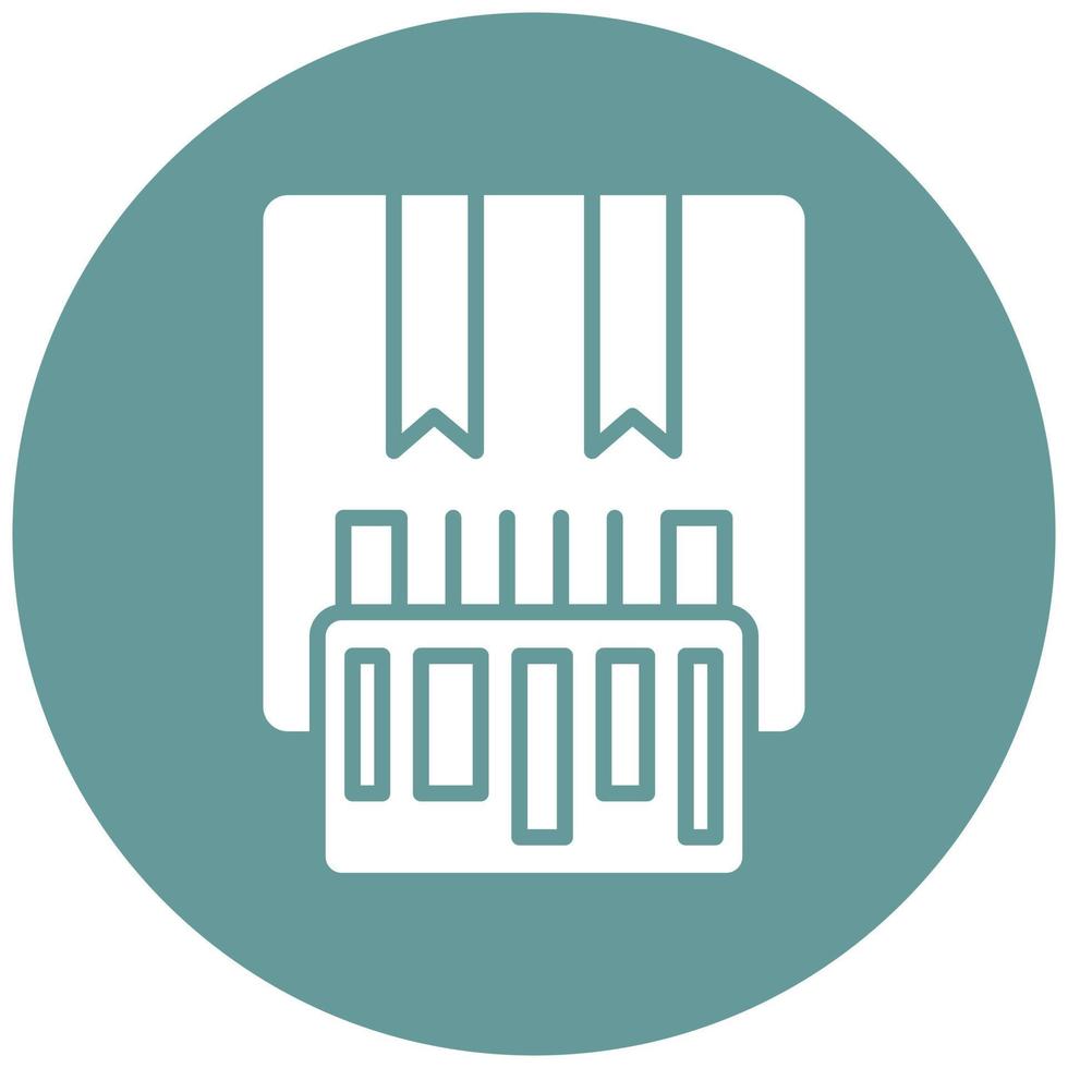 Vector Design Stock Keeping Unit Vector Icon Style