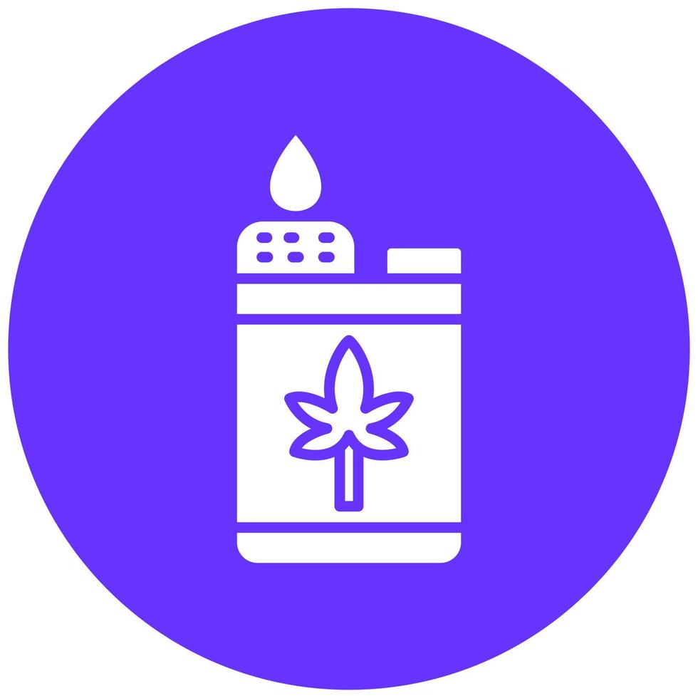 Vector Design Cbd Vaping Vector Icon Style