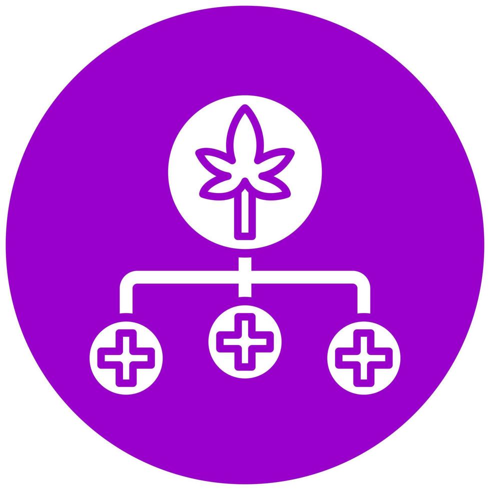 Vector Design Cbd Benefits Vector Icon Style