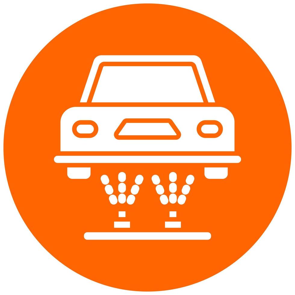 Vector Design Undercarriage Flush Vector Icon Style