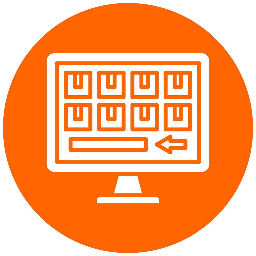 Vector Design Initial Purchase Quantity Vector Icon Style