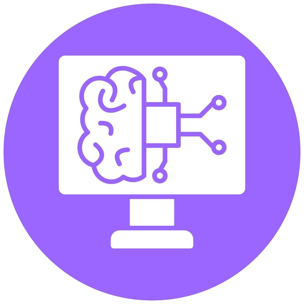 Vector Design Computer Science Vector Icon Style