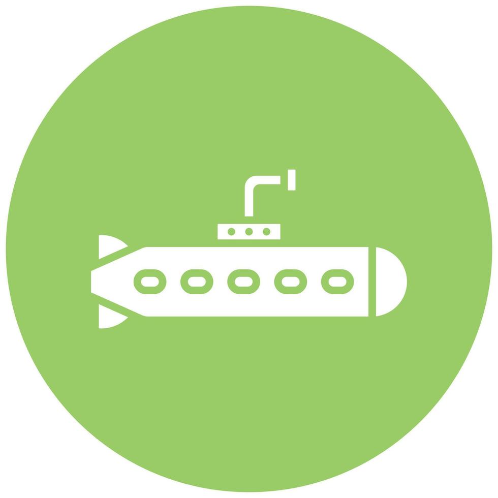 vector diseño submarino vector icono estilo