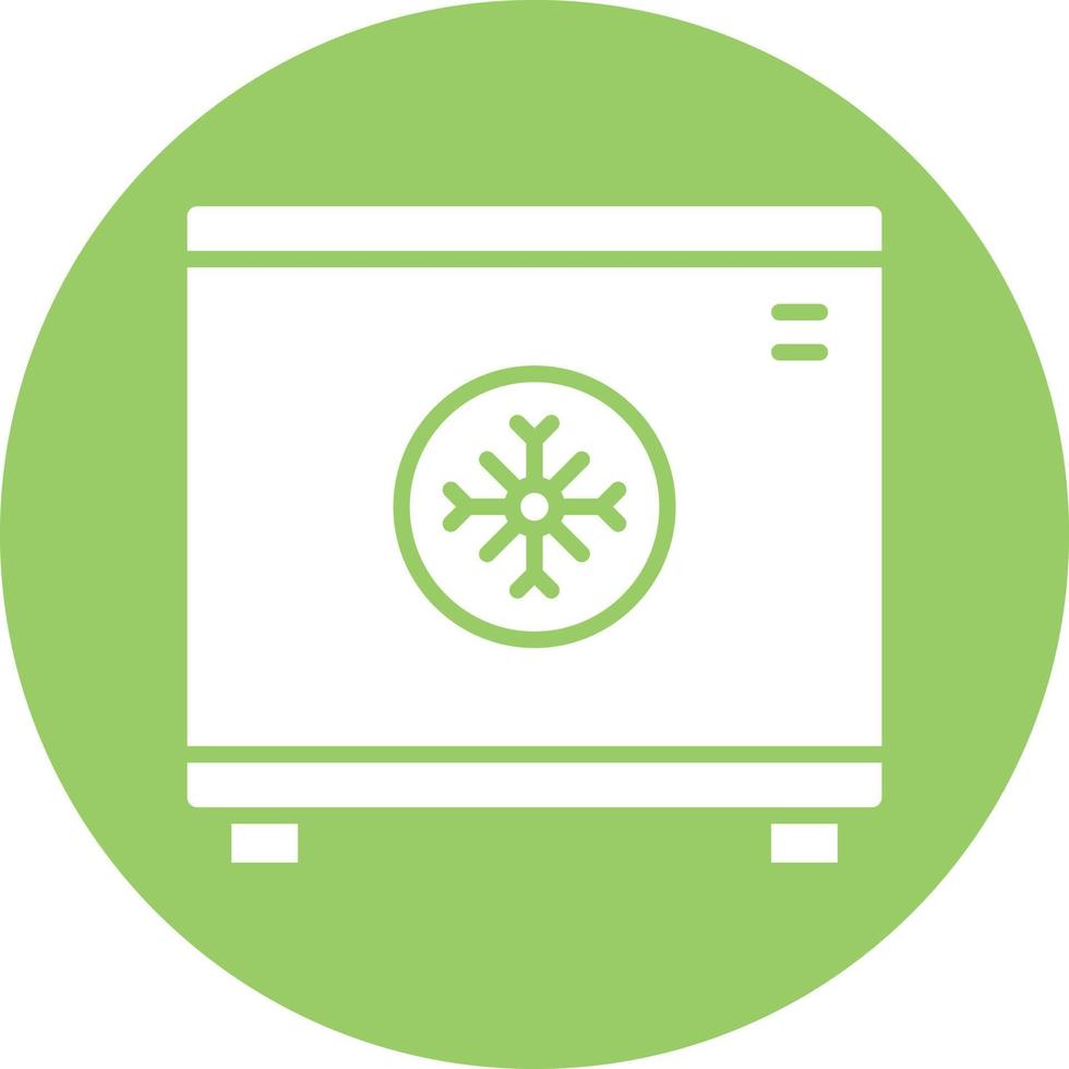 Vector Design Freezer Vector Icon Style