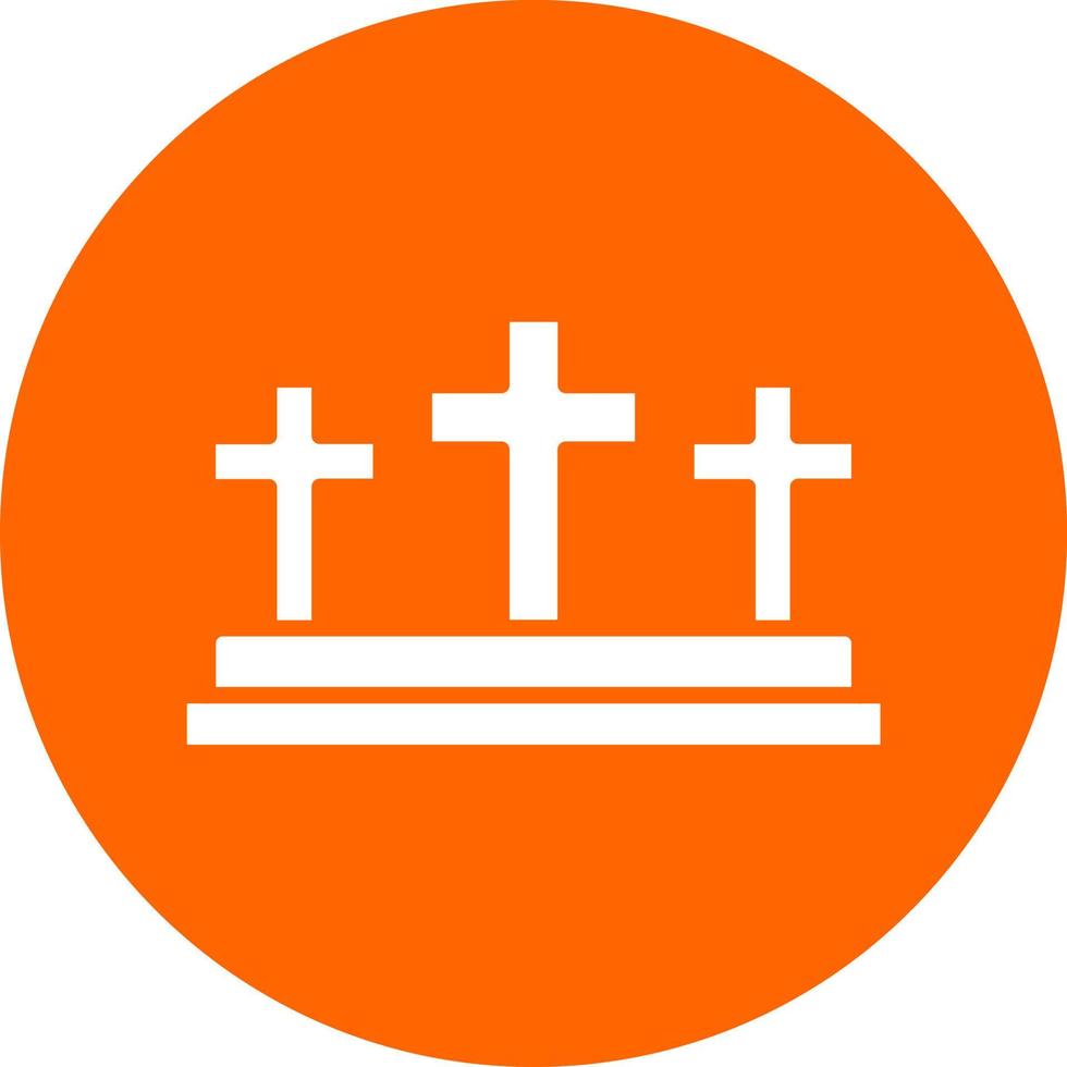 Golgotha Vector Icon Style
