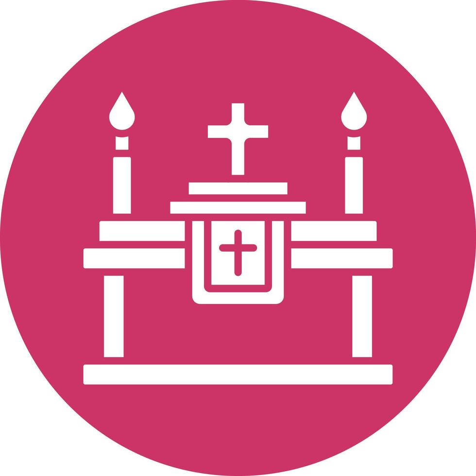 Altar Vector Icon Style