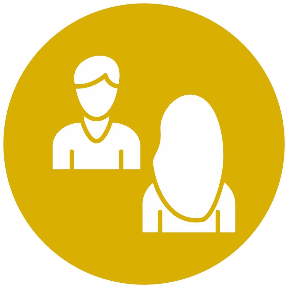 Consulting Vector Icon Style