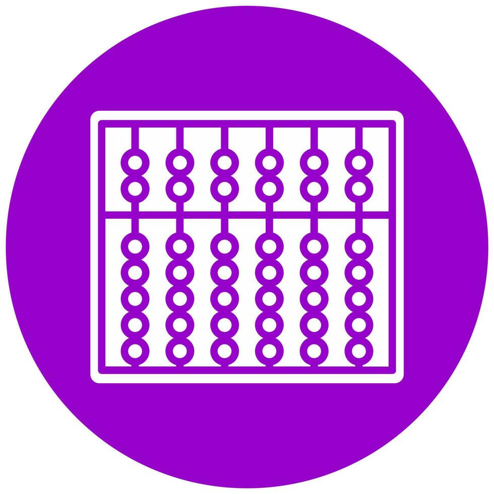 Abacus Vector Icon Style