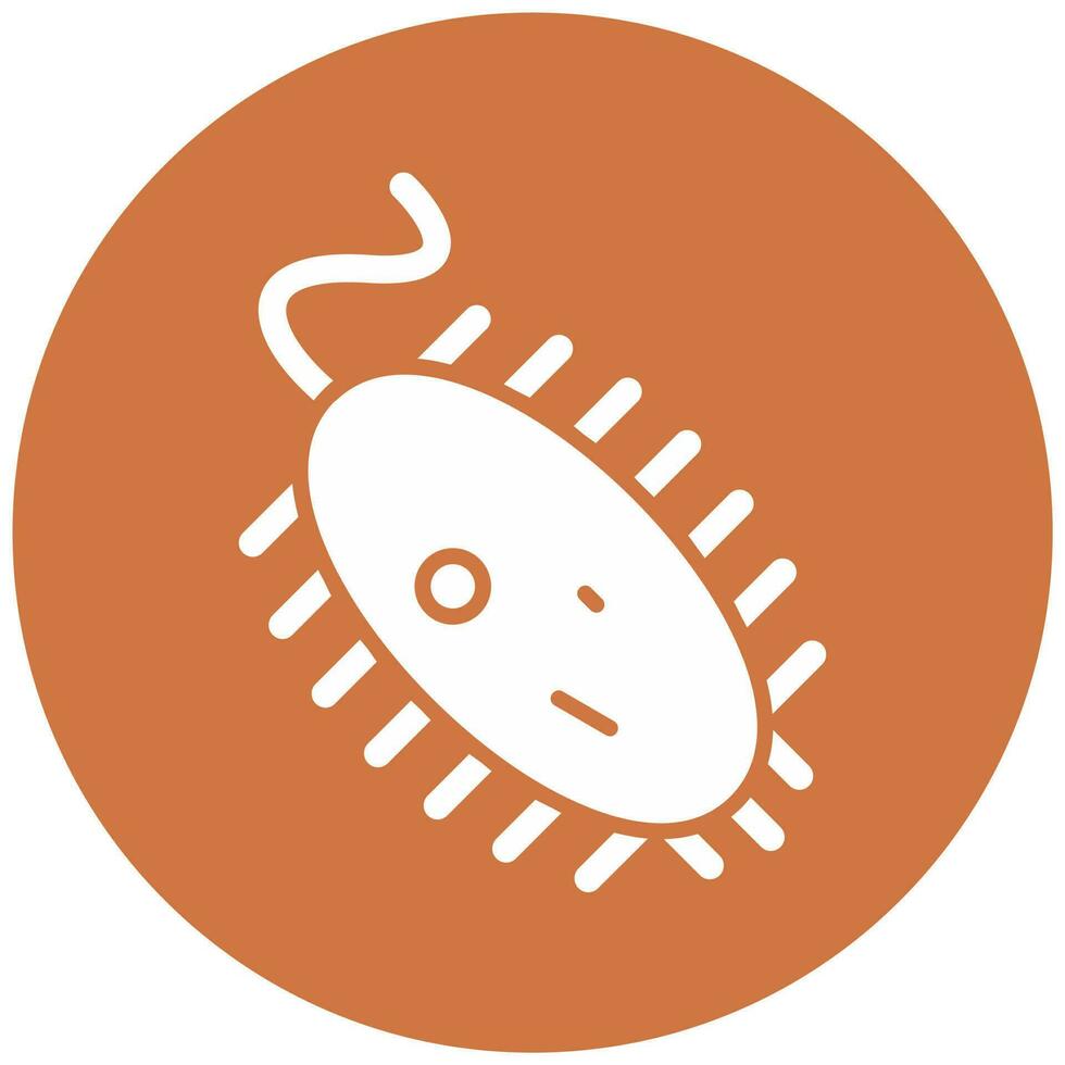 Microbe Vector Icon Style