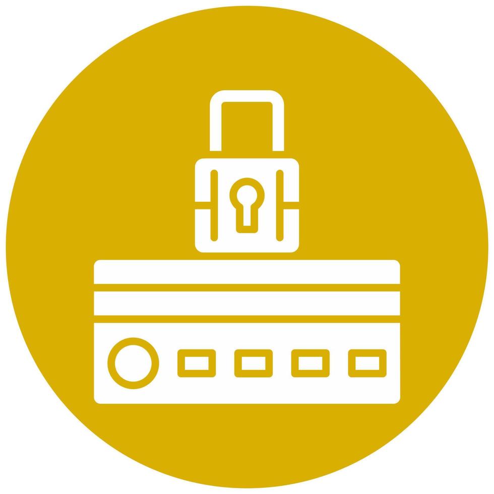 Payment Security Vector Icon Style