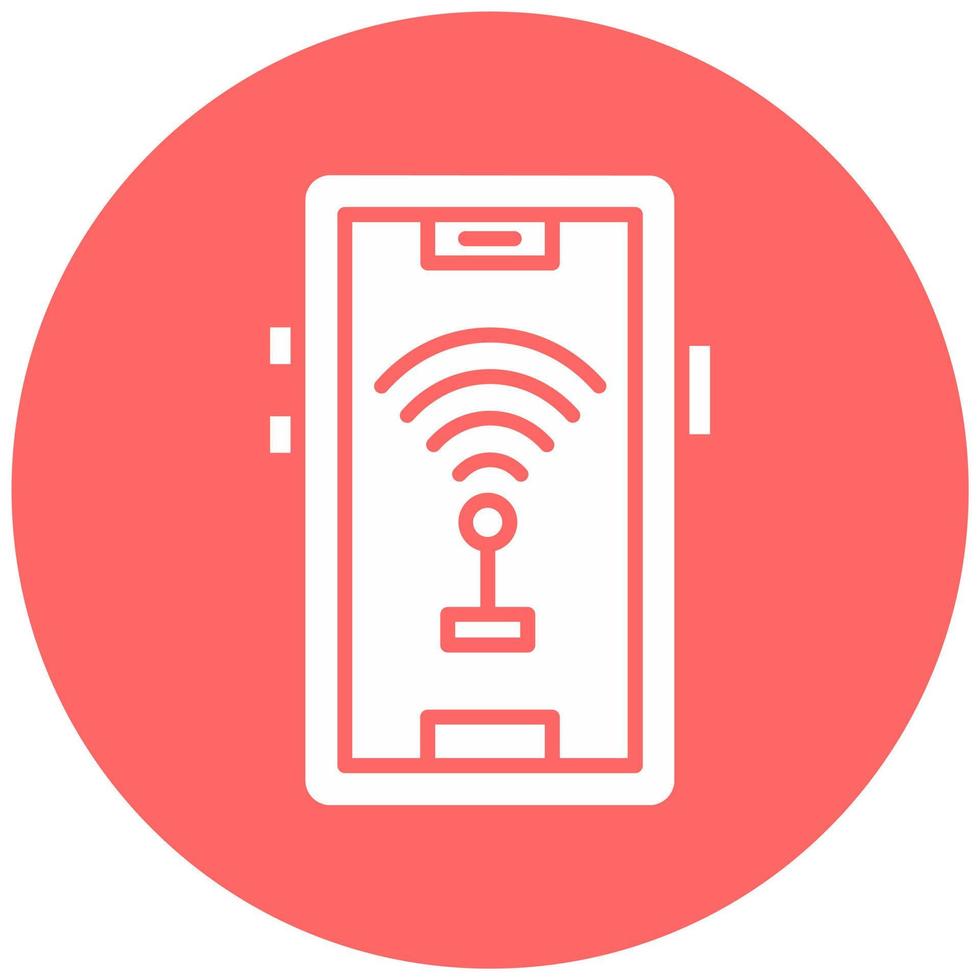 Wifi Tethering Vector Icon Style